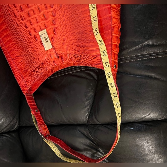 Brahmin Johanna Melbourne Embossed Leather Shoulder Bag - Picture 13 of 16